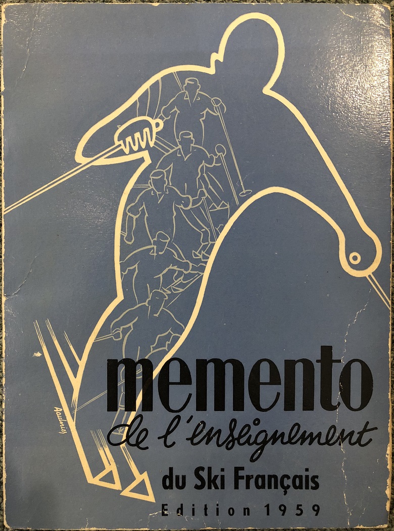 1960年版のフランスのスキー教程memento